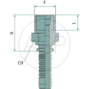 PN 25 AGN 1 1/4"