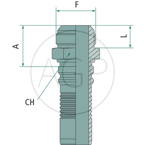 PN 25 DKJ 1 5/16" IL