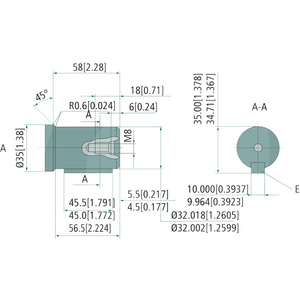 Danfoss hydraulický motor OMS 100 o průměru hřídele 32 mm označení 151F0501 se zpětným ventilem