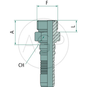 PN 25 AGORF 1 7/16" IL