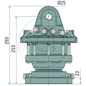 Rotátor FHR 4.500SF