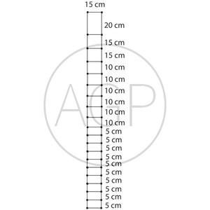 Uzlované pletivo o délce 50 m a výšce 1600 mm