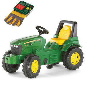 Šlapací traktor John Deere 7930 Rolly Toys rollyFarmtrac + dárek dětské rukavice Bosch