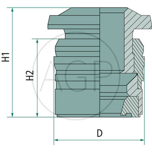 B-EPP-5-MSv-A Nástrčné šroubení