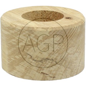 Ložisko drobícího válce z tvrdého dřeva vhodné pro různé výrobce průměry 32 x 64,5 x 40 mm