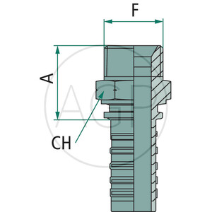 PN 20 AGNPT 3/4" DS