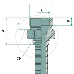 PN 05 AGL M12x1.5 (6L)