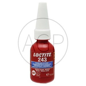 Lepidlo Loctite 243 pro zajišťování šroubů 10 ml