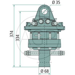 Rotátor FHR 6.000LD/68