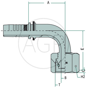 PN 05 DKOS M14x1.5 90° (6S)