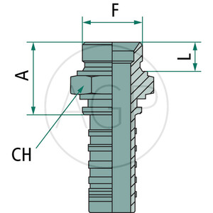 PN 16 AGR 3/4" DS