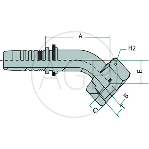 PN 06 DKORF 11/16" 45°