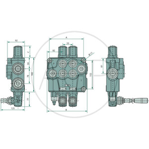 Ventil 4P120 1A (4x) GKZ1 - 11