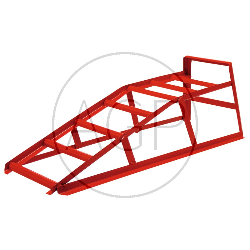 Nájezdová rampa do 2 t pro osobní automobil na údržbu vozidla.
