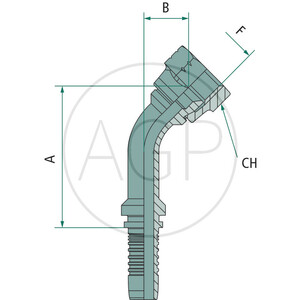 PN 06 DKJ 1/2" 45°