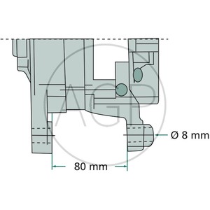 Mahle alternátor 14 V / 70 A