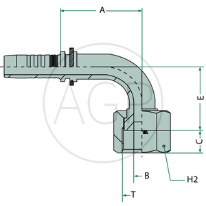 PN 06 DKJ 1/2" 90°