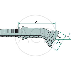 PN 12 SFL 1/2" 30°