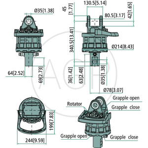 Rotátor GR1101DB