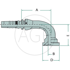 PN 20 SFS 1" 90° IL